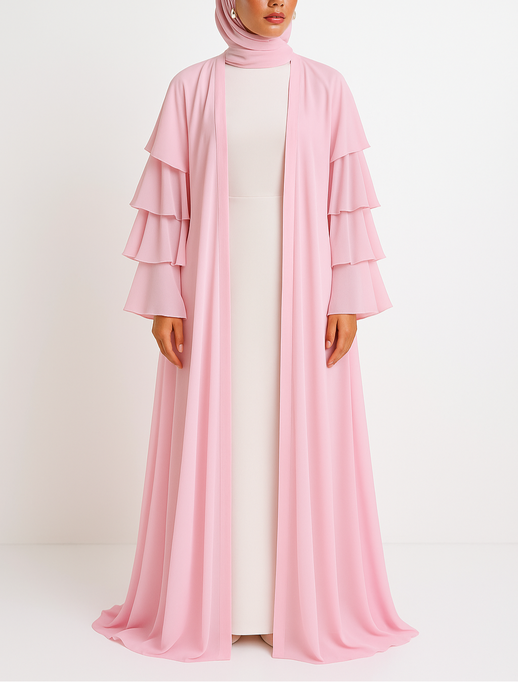 Amara Tiered Sleeve Abaya