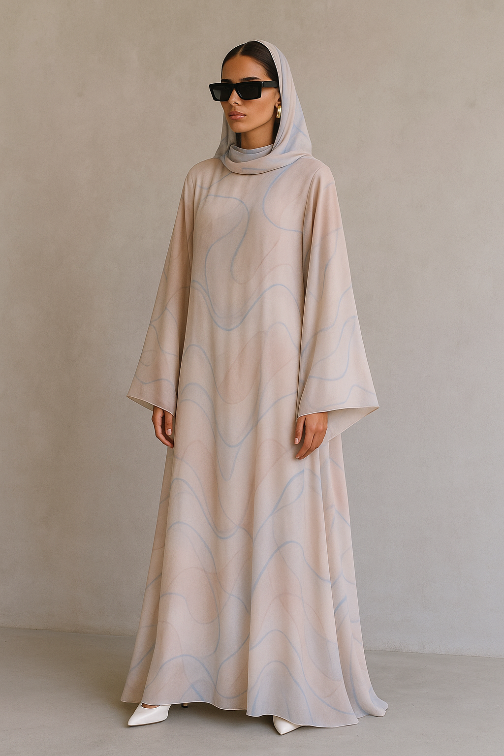 Mirage Wave Closed Abaya Set