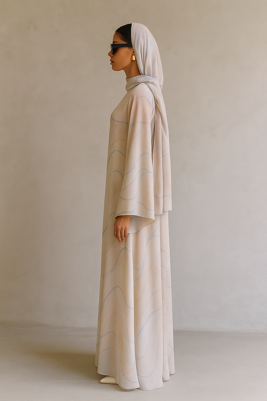 Mirage Wave Closed Abaya Set