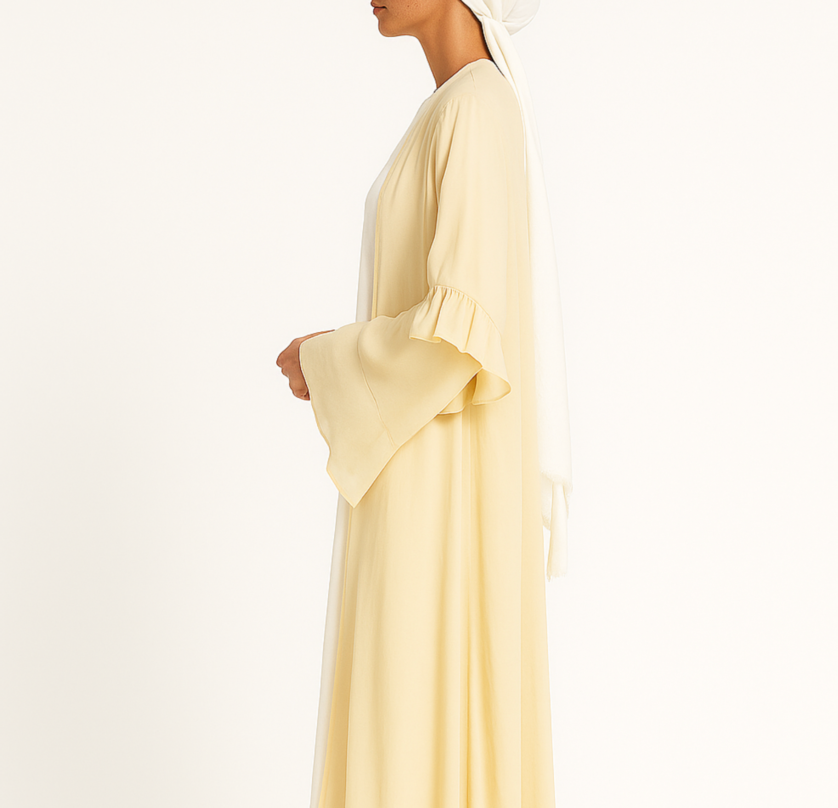 Taliah Ruffle Abaya